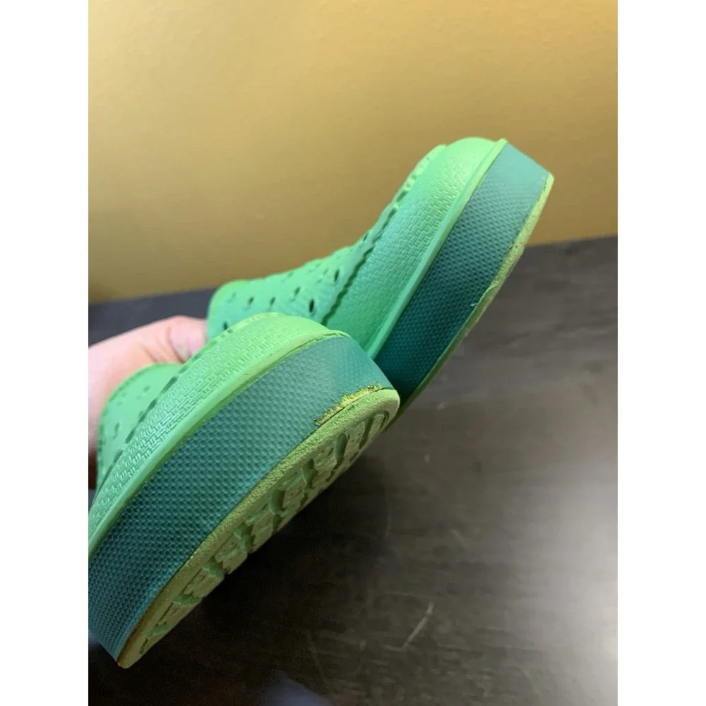 Sanuk Green Water Shoes Slip‎ On Casual Loafers Women's 8-8.5